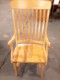 Lot # 1071 - Wood Glider Chair - 1 each