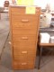 Lot # 1086 - Wood File Cabinet - 1 each