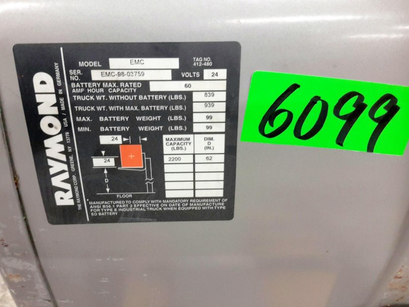 Raymond Battery Powered Pallet Jack