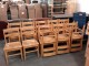 Lot # 5602 - Wood Chairs (18 each)