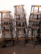 Lot # 6208 - Metal Shop Stools (4 each)