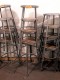 Lot # 6209 - Metal Shop Stools (4 each)