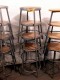 Lot # 6216 - Metal Shop Stools (4 each)