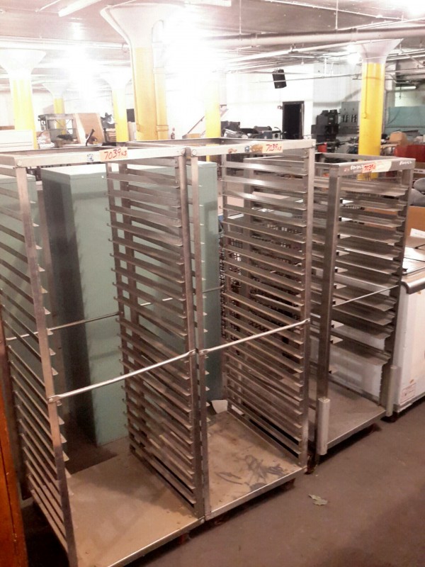 iBid Lot 7039 Sheet Pan Racks (3 each)