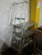 Lot # 8543 - Aluminum Cart Ladder