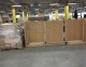 Lot # 8599 - Merchandising Racks on Wheels w/Pallet 