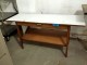 Lot # 9039 - Table w/Drawer