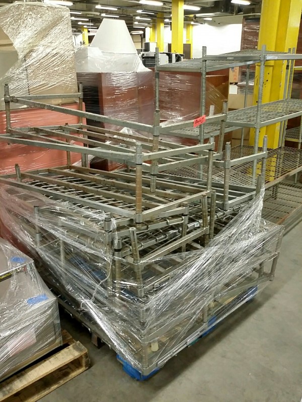 iBid Lot 9440 Pallet of Dunnage Racks