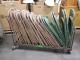 Lot # 3821 - Folding Chairs w/Cart