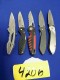 Lot # 4206 - Buck Pocket Knives (5 each)