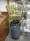 Lot #5793 - Waste Can w/Metal Bars