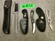Lot # 6202- Buck Fixed Blade Knives w/Sheaths (3