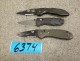 Lot # 6374 - Benchmade Pocket Knives (3 each)