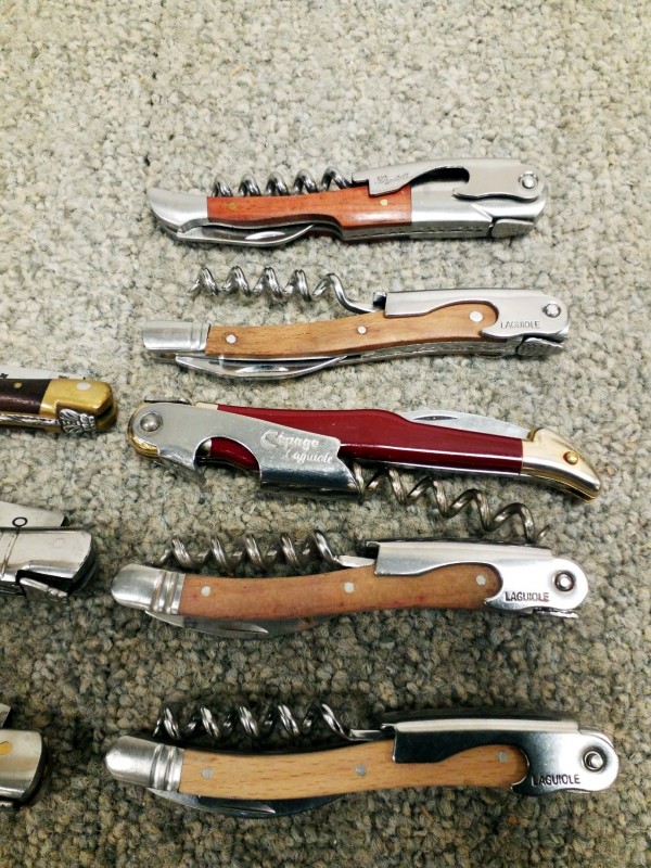 iBid Lot 6705 Laguiole Pocket Knives & Corkscrew/Bottle Openers