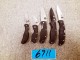 Lot # 6711 - Spyderco Pocket Knives (5 each)