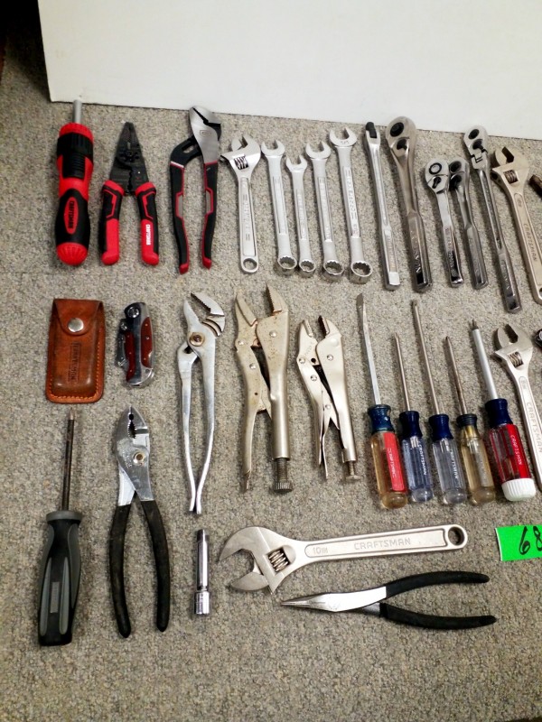 iBid Lot 6869 Craftsman Hand Tools