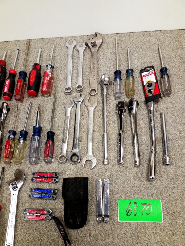 iBid Lot 6870 Craftsman Hand Tools