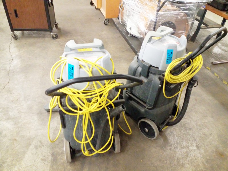 iBid Lot 7188 Advance AWD 320 Wet/Dry Vacuum (2 each)