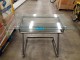 Lot # 7225 - Glass Top Mobile Computer Desk