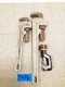 Lot # 7496 - Rigid Pipe Wrenches & Navac Pipe Cu