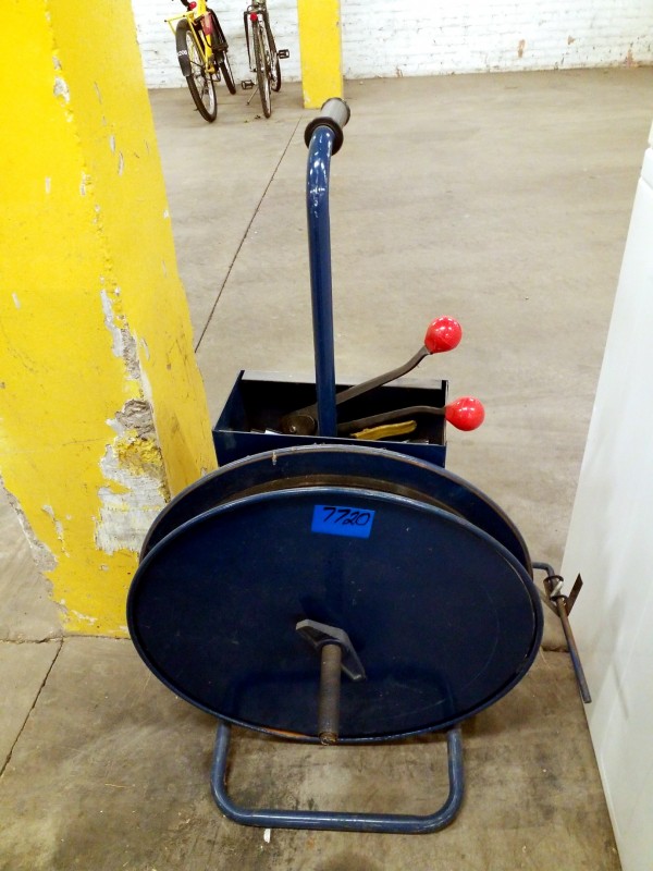 iBid Lot 7720 Steel Strapping Cart