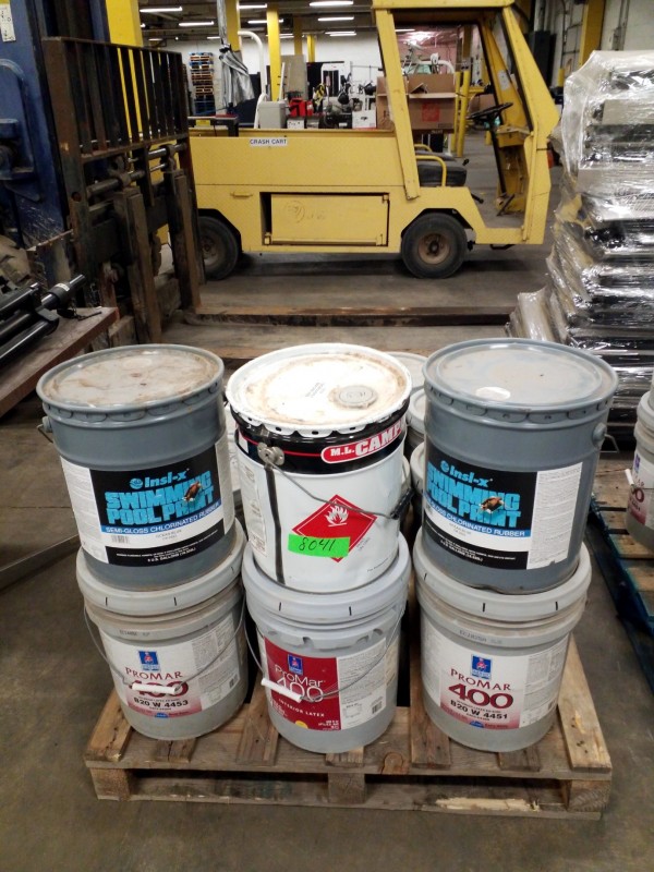iBid Lot 8041 5 Gallon Buckets of Paint (14 each)