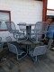 Lot # 9441 - Outdoor Tables w/Attached Chairs (2