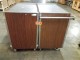 Lot #1113 Stainless Rolling Carts (2)