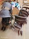 Lot #2207 Double Strollers (2) and Baby Item