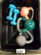 LOT # 630TSA VARIOUS WIEGHTS - KETTLEBELLS & DUM
