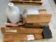 ASSORTED LAB 2 - CARBOY, ANEMOMETER, BURETTE, LAB COATS