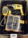 LOT # 742 DEWALT TOOLS AND DEWALT DRILL BIT SET