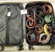 LOT # 799 TSA SUITCASE WITH BELTS