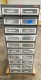 Lot # 5632 METAL FILE CABINET - SMALL DRAWERS