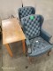 Lot # 5686 TABLE WITH TWO CHAIRS