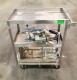 Lot # 5724 ROLLING CART WITH MISC TEST COMPONENTS