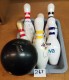 LOT # 267 TSA BOWLING PINS (6) & BALL