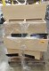 Lot # 5808 WOODEN BINS WITH METAL SIDE BRACKETS