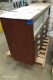 Lot # 5825 DISPLAY CASE WITH GLASS TOP AREA & 12
