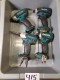LOT # 415 TSA ASSORTED MAKITA POWER TOOLS - CORDLESS