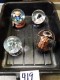 LOT # 419 TSA SHOW GLOBES