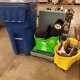 Lot # 5852 BLUE ROLLOUT, MOP BUCKETS / WRINGERS &amp