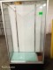 Lot # 5965 GLASS DISPLAY CASE WITH SLIDING DOORS