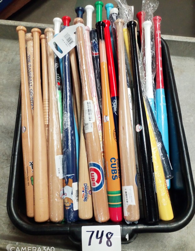 TSA ASSORTED MINI BASEBALL BATS