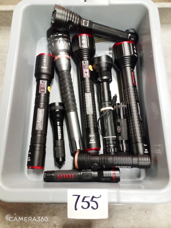 TSA VARIOUS FLASHLIGHTS
