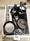 LOT # 756 TSA IRON SKILLETS/ HOUSEHOLD ITEMS