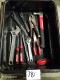 LOT # 781 TSA ASSORTED CRAFTSMAN HAND TOOLS