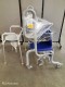 Lot # 6180 SHOWER COMMODE CHAIR & BEDSIDE COMMOD