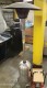 Lot # 5897 OUTDOOR PROPANE PATIO HEATER /SMALL PLATFORM DOLLY - RELIST