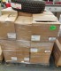 Lot # 6211 PALLET WITH TIRE, AUTO/TRUCK FILTERS &amp